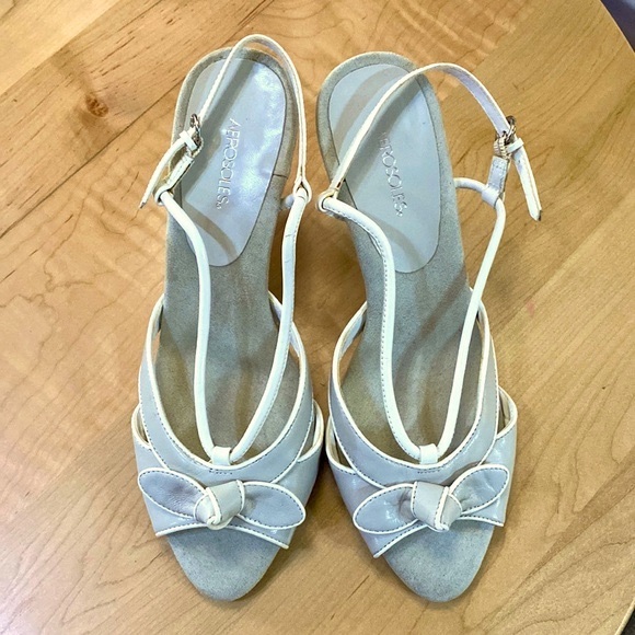 NWOT Aerosoles Sling-back Heels - Picture 2 of 11